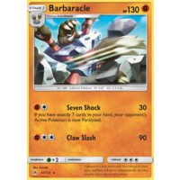 Barbaracle 67/131 SM Forbidden Light Rare Pokemon Card NEAR MINT TCG