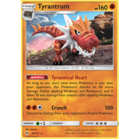 Tyrantrum 69/131 SM Forbidden Light Holo Rare Pokemon Card NEAR MINT TCG