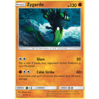 Zygarde 72/131 SM Forbidden Light Rare Pokemon Card NEAR MINT TCG