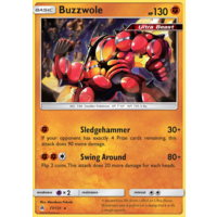 Buzzwole 77/131 SM Forbidden Light Rare Pokemon Card NEAR MINT TCG