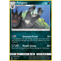 Pangoro 78/131 SM Forbidden Light Rare Pokemon Card NEAR MINT TCG