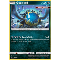 Guzzlord 80/131 SM Forbidden Light Holo Rare Pokemon Card NEAR MINT TCG