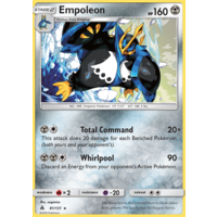 Empoleon 81/131 SM Forbidden Light Holo Rare Pokemon Card NEAR MINT TCG