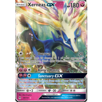 Xerneas GX 90/131 SM Forbidden Light Holo Ultra Rare Pokemon Card NEAR MINT TCG