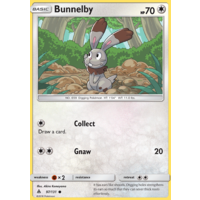 Bunnelby 97/131 SM Forbidden Light Common Pokemon Card NEAR MINT TCG