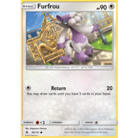 Furfrou 99/131 SM Forbidden Light Common Pokemon Card NEAR MINT TCG