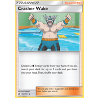Crasher Wake 104/131 SM Forbidden Light Uncommon Trainer Pokemon Card NEAR MINT TCG