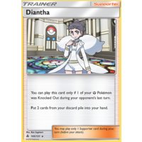 Diantha 105/131 SM Forbidden Light Holo Rare Trainer Pokemon Card NEAR MINT TCG