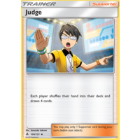 Judge 108/131 SM Forbidden Light Uncommon Trainer Pokemon Card NEAR MINT TCG