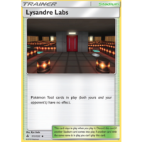 Lysandre Labs 111/131 SM Forbidden Light Uncommon Trainer Pokemon Card NEAR MINT TCG