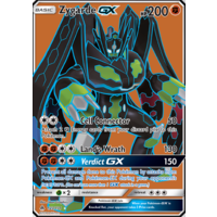 Zygarde GX 123/131 SM Forbidden Light Holo Full Art Ultra Rare Pokemon Card NEAR MINT TCG