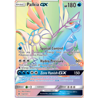 Palkia GX 132/131 SM Forbidden Light Holo Full Art Hyper Rare Pokemon Card NEAR MINT TCG
