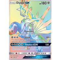 Dialga GX 138/131 SM Forbidden Light Holo Full Art Hyper Rare Pokemon Card NEAR MINT TCG