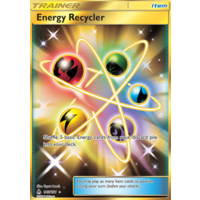 Energy Recycler 143/131 SM Forbidden Light Holo Full Art Secret Rare Pokemon Card NEAR MINT TCG