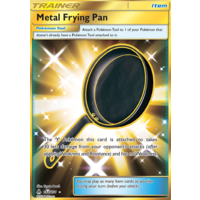 Metal Frying Pan 144/131 SM Forbidden Light Holo Full Art Secret Rare Pokemon Card NEAR MINT TCG