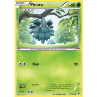 Pineco 4/106 XY Flashfire Common Pokemon Card NEAR MINT TCG