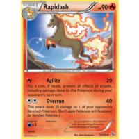 Rapidash 15/106 XY Flashfire Uncommon Pokemon Card NEAR MINT TCG
