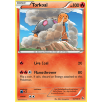 Torkoal 16/106 XY Flashfire Uncommon Pokemon Card NEAR MINT TCG