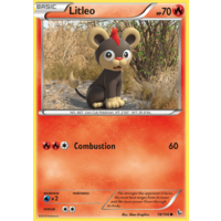 Litleo 18/106 XY Flashfire Common Pokemon Card NEAR MINT TCG