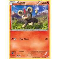 Litleo 19/106 XY Flashfire Common Pokemon Card NEAR MINT TCG