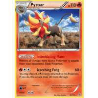 Pyroar 20/106 XY Flashfire Holo Rare Pokemon Card NEAR MINT TCG