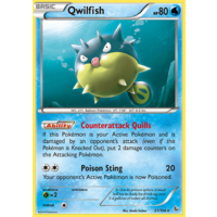 Qwilfish 21/106 XY Flashfire Rare Pokemon Card NEAR MINT TCG