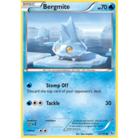 Bergmite 30/106 XY Flashfire Common Pokemon Card NEAR MINT TCG