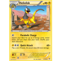Heliolisk 37/106 XY Flashfire Holo Rare Pokemon Card NEAR MINT TCG