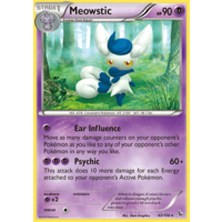 Meowstic 43/106 XY Flashfire Rare Pokemon Card NEAR MINT TCG