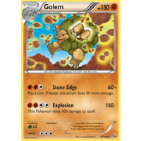Golem 47/106 XY Flashfire Rare Pokemon Card NEAR MINT TCG