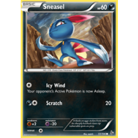Sneasel 51/106 XY Flashfire Common Pokemon Card NEAR MINT TCG