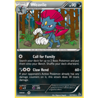 Weavile 52/106 XY Flashfire Rare Pokemon Card NEAR MINT TCG