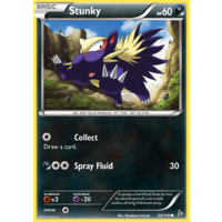 Stunky 54/106 XY Flashfire Common Pokemon Card NEAR MINT TCG