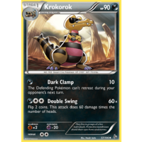 Krokorok 57/106 XY Flashfire Uncommon Pokemon Card NEAR MINT TCG