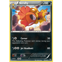 Scrafty 59/106 XY Flashfire Rare Pokemon Card NEAR MINT TCG
