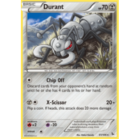 Durant 61/106 XY Flashfire Rare Pokemon Card NEAR MINT TCG