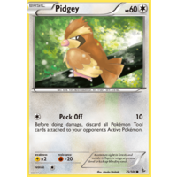 Pidgey 75/106 XY Flashfire Common Pokemon Card NEAR MINT TCG