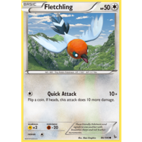 Fletchling 86/106 XY Flashfire Common Pokemon Card NEAR MINT TCG