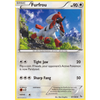 Furfrou 87/106 XY Flashfire Uncommon Pokemon Card NEAR MINT TCG