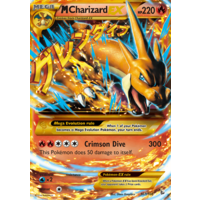 Mega Charizard EX 107/106 XY Flashfire Holo Secret Rare Full Art Pokemon Card NEAR MINT TCG