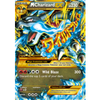 Mega Charizard EX 108/106 XY Flashfire Holo Secret Rare Full Art Pokemon Card NEAR MINT TCG