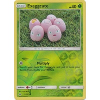 Exeggcute 1/131 SM Forbidden Light Reverse Holo Common Pokemon Card NEAR MINT TCG