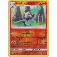 Alolan Marowak 12/131 SM Forbidden Light Reverse Holo Rare Pokemon Card NEAR MINT TCG
