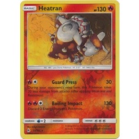 Heatran 13/131 SM Forbidden Light Reverse Holo Rare Pokemon Card NEAR MINT TCG
