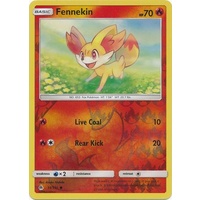 Fennekin 15/131 SM Forbidden Light Reverse Holo Common Pokemon Card NEAR MINT TCG