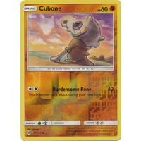 Cubone 57/131 SM Forbidden Light Reverse Holo Common Pokemon Card NEAR MINT TCG