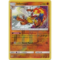 Infernape 59/131 SM Forbidden Light Reverse Holo Rare Pokemon Card NEAR MINT TCG