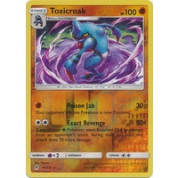 Toxicroak 64/131 SM Forbidden Light Reverse Holo Rare Pokemon Card NEAR MINT TCG
