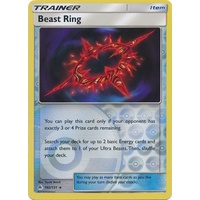 Beast Ring 102/131 SM Forbidden Light Reverse Holo Rare Trainer Pokemon Card NEAR MINT TCG