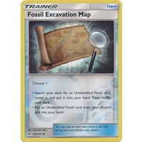 Fossil Excavation Map 107/131 SM Forbidden Light Reverse Holo Uncommon Trainer Pokemon Card NEAR MINT TCG